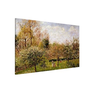 Tablica magnetyczna - Camille Pissarro - Wiosna w Eragny