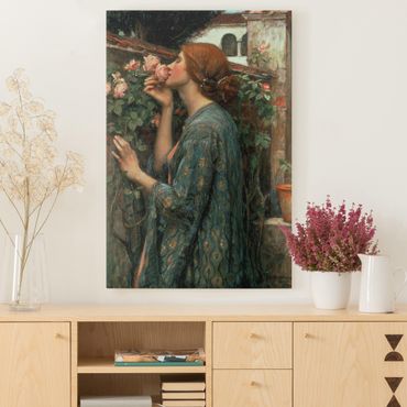 Obraz na płótnie - John William Waterhouse - Dusza róży