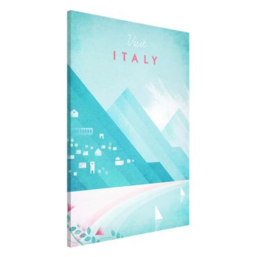 Tablica magnetyczna - Plakat podróżniczy - Włochy