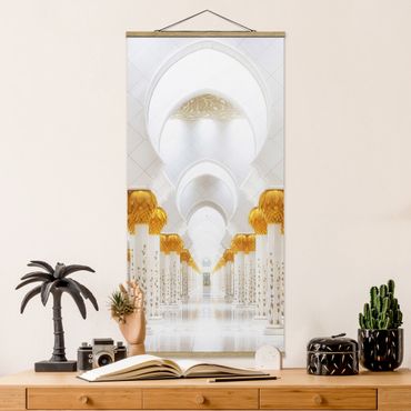 Plakat z wieszakiem - Meczet w złocie