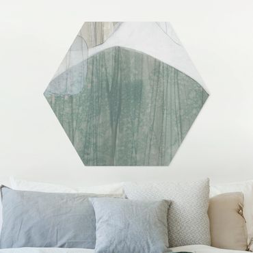 Obraz heksagonalny z Forex - Kamienie jadeitu I
