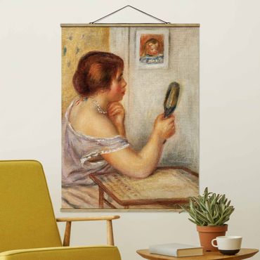 Plakat z wieszakiem - Auguste Renoir - Gabrielle z lustrem