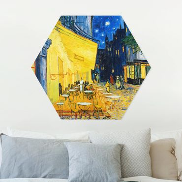 Obraz heksagonalny z Forex - Vincent van Gogh - Taras kawiarni w Arles