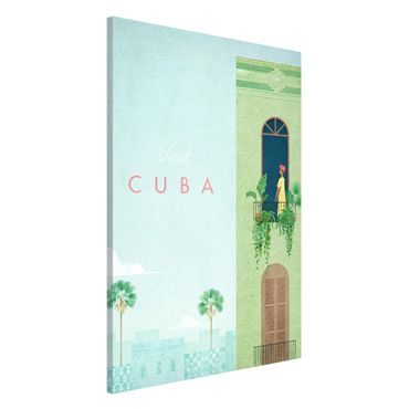 Tablica magnetyczna - Plakat podróżniczy - Kuba