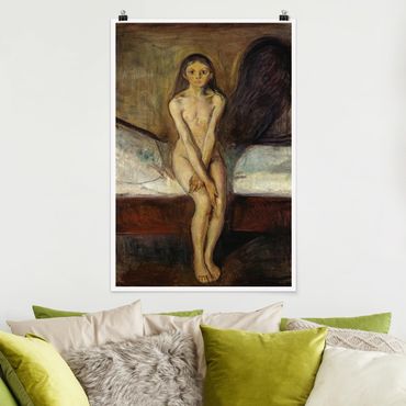 Plakat - Edvard Munch - dojrzewanie