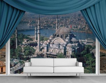 Folia okienna - Mosque Istanbul