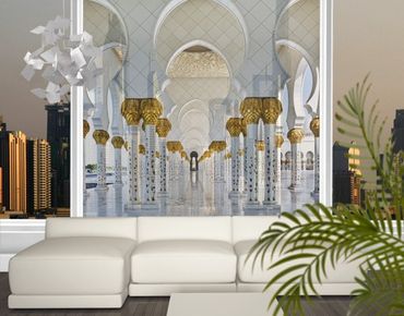 Folia okienna - Meczet w Abu Dhabi