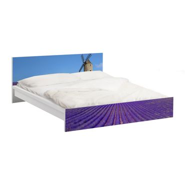 Okleina meblowa IKEA - Malm łóżko 180x200cm - Zapach lawendy w Prowansji
