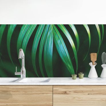 Panel ścienny do kuchni - Kwiat palmy