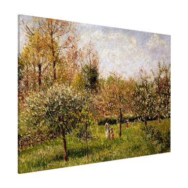 Tablica magnetyczna - Camille Pissarro - Wiosna w Eragny