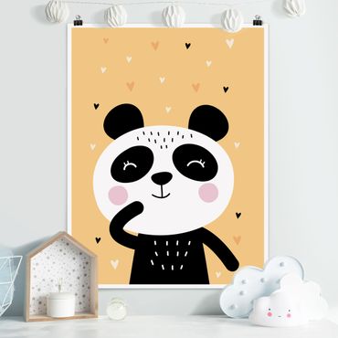 Plakat - The Lucky Panda