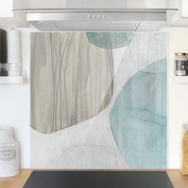 Panel szklany do kuchni - Kamienie jadeitu III