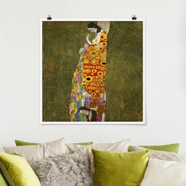 Plakat - Gustav Klimt - Nadzieja II