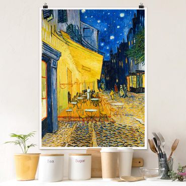 Plakat - Vincent van Gogh - Taras kawiarni w Arles