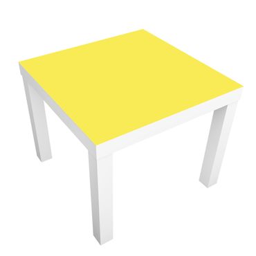 Okleina meblowa IKEA - Lack stolik kawowy - Kolor żółty cytrynowy