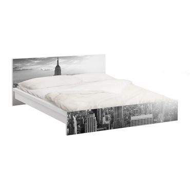 Okleina meblowa IKEA - Malm łóżko 160x200cm - Nr 34 Manhattan Skyline Panorama