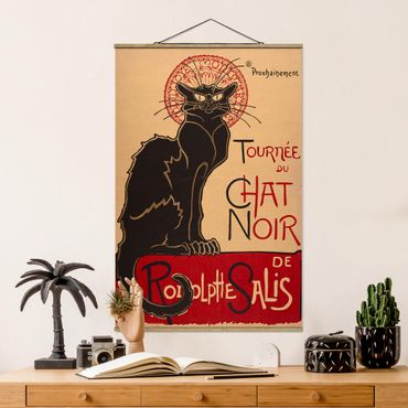 Plakat z wieszakiem - Théophile-Alexandre Steinlen - Czarny kot
