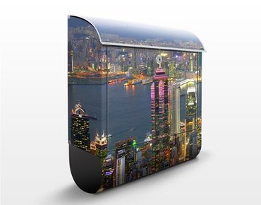 Skrzynka na listy - Skala nieba Hongkongu