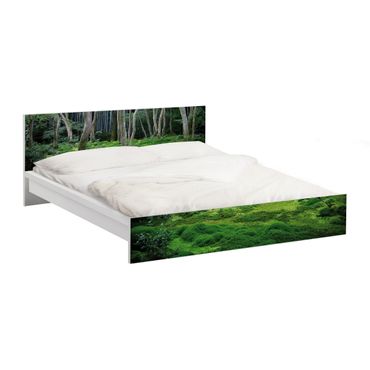 Okleina meblowa IKEA - Malm łóżko 160x200cm - Las japoński