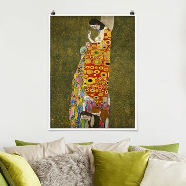 Plakat - Gustav Klimt - Nadzieja II