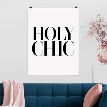 Plakat - HOLY CHIC