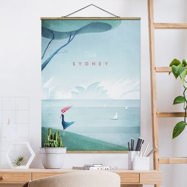 Plakat z wieszakiem - Plakat podróżniczy - Sidney
