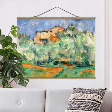 Plakat z wieszakiem - Paul Cézanne - Dom na wzgórzu