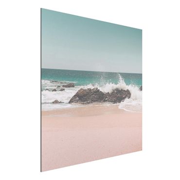 Obraz Alu-Dibond - Słoneczna Plaża Meksyk