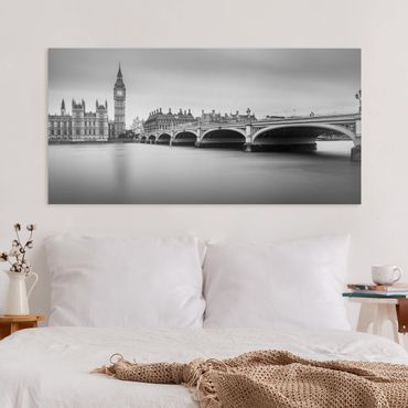 Obraz na płótnie - Most Westminsterski i Big Ben