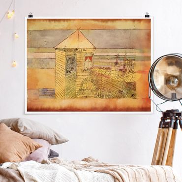 Plakat - Paul Klee - Cudowne lądowanie