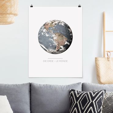 Plakat - Le Monde - Ziemia