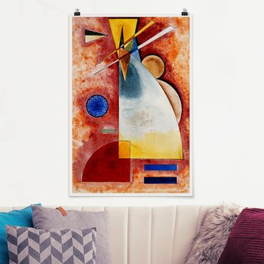 Plakat - Wassily Kandinsky - Jeden drugiego