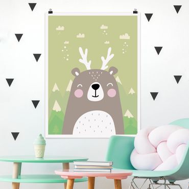 Plakat - Niedźwiedź wólczański