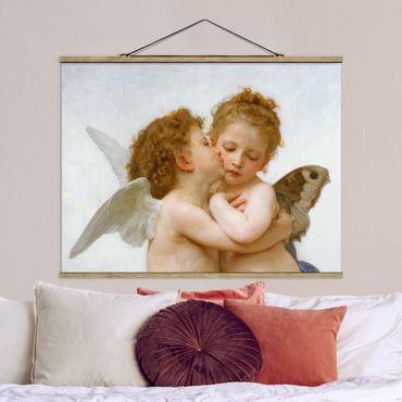 Plakat z wieszakiem - William Adolphe Bouguereau - Pierwszy pocałunek