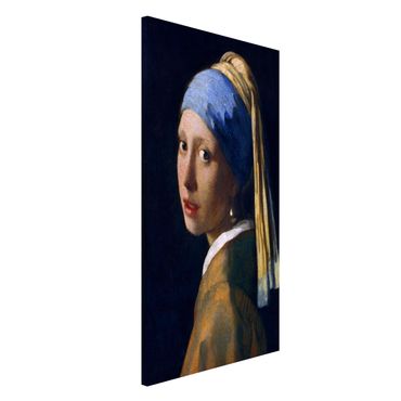 Tablica magnetyczna - Jan Vermeer van Delft - Dziewczyna z perłowymi kolczykami