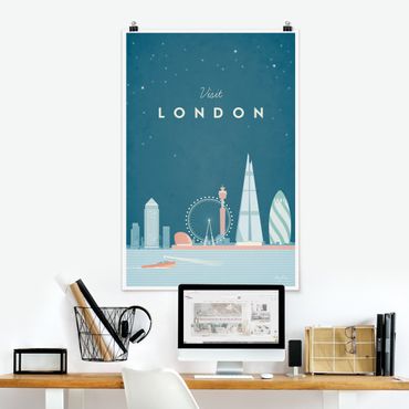 Plakat - Plakat podróżniczy - Londyn