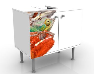 Szafka pod umywalkę - Kameleon kolorowy