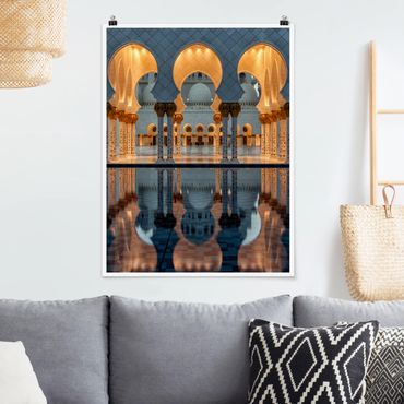 Plakat - Refleksje w meczecie