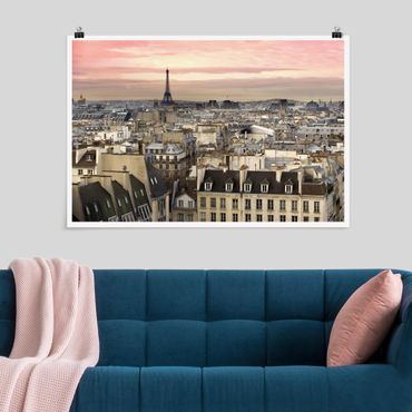Plakat - Paryż z bliska i osobiście