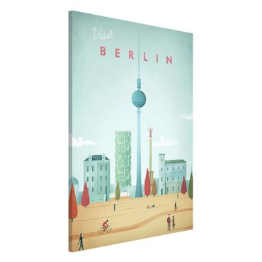 Tablica magnetyczna - Plakat podróżniczy - Berlin