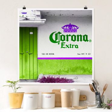 Plakat - Corona Extra Green