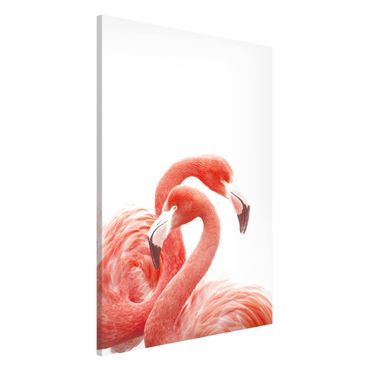 Tablica magnetyczna - Dwa flamingi