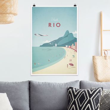 Plakat - Plakat podróżniczy - Rio de Janeiro