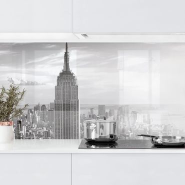 Panel ścienny do kuchni - Manhattan Skyline