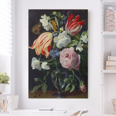 Obraz na płótnie - Daniel Seghers - Wazon z kwiatami