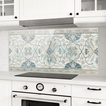 Panel szklany do kuchni - Panel drewniany Persian Vintage II