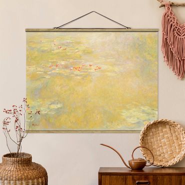 Plakat z wieszakiem - Claude Monet - Staw z liliami wodnymi