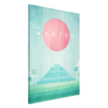Tablica magnetyczna - Plakat podróżniczy - Meksyk