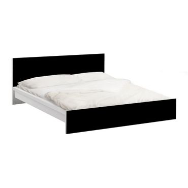Okleina meblowa IKEA - Malm łóżko 180x200cm - Kolor czarny