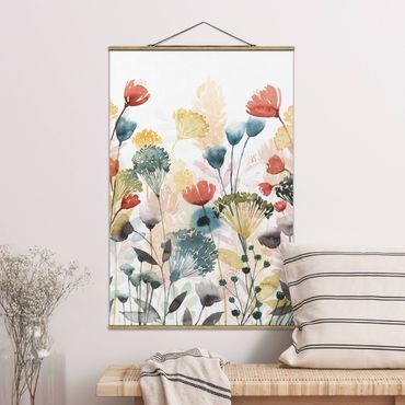 Plakat z wieszakiem - Dzikimi kwiatami w lecie II